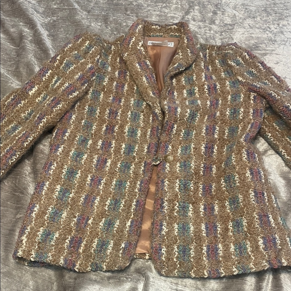 Multicolor one of a kind retro Jacket